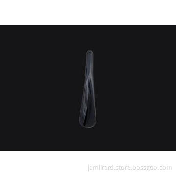 Plastic Black Long Handled Shoe Horn for Shopping Center, H